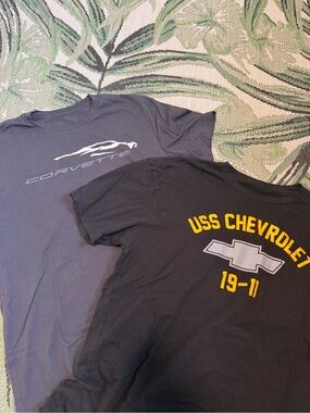 Chevrolet Corvette T-Shirt Bundle Men’s Size Large